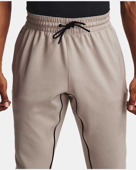 Men's UA RUSH™ Pants, Brown, pdpMainDesktop image number 5